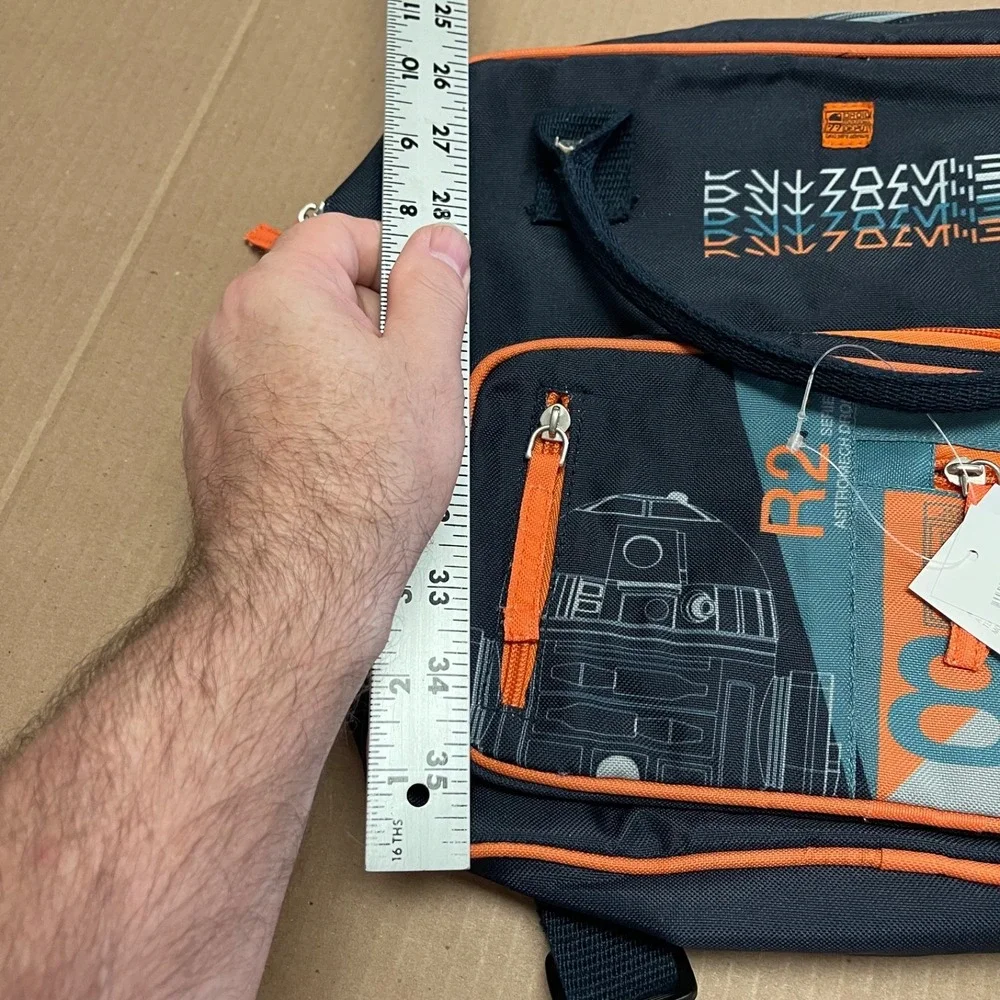Disney  Star Wars Galaxy's Edge Droid Depot 2023 New Backpack/Tote‎ Bag With Zip